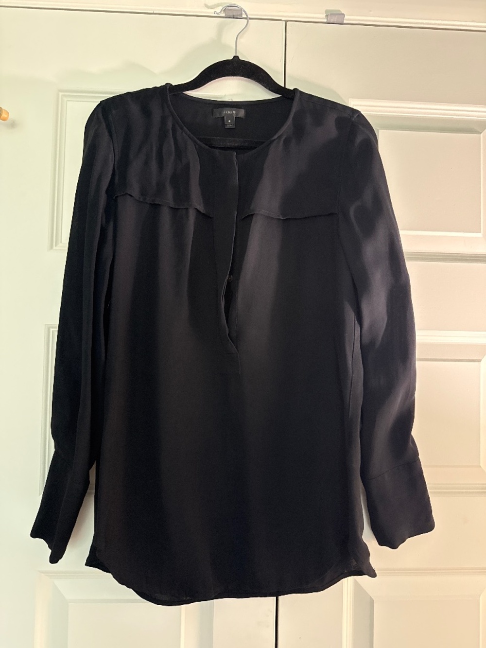 J. Crew Black Tunic